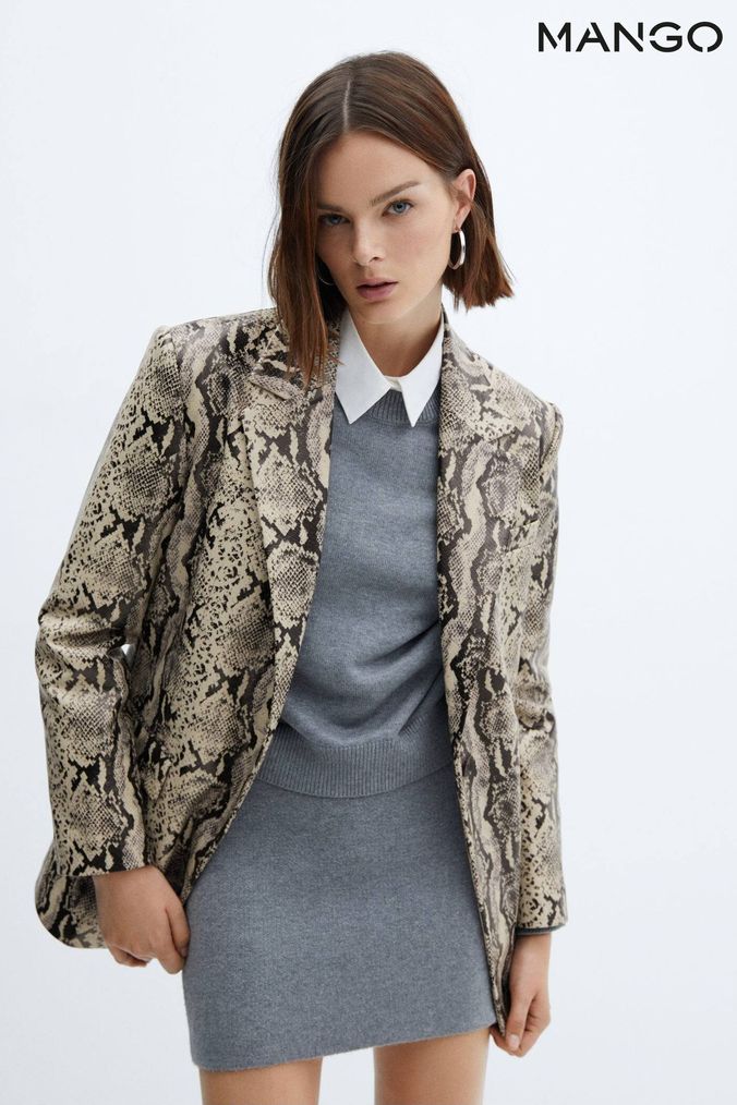 Mango clearance blazer uk