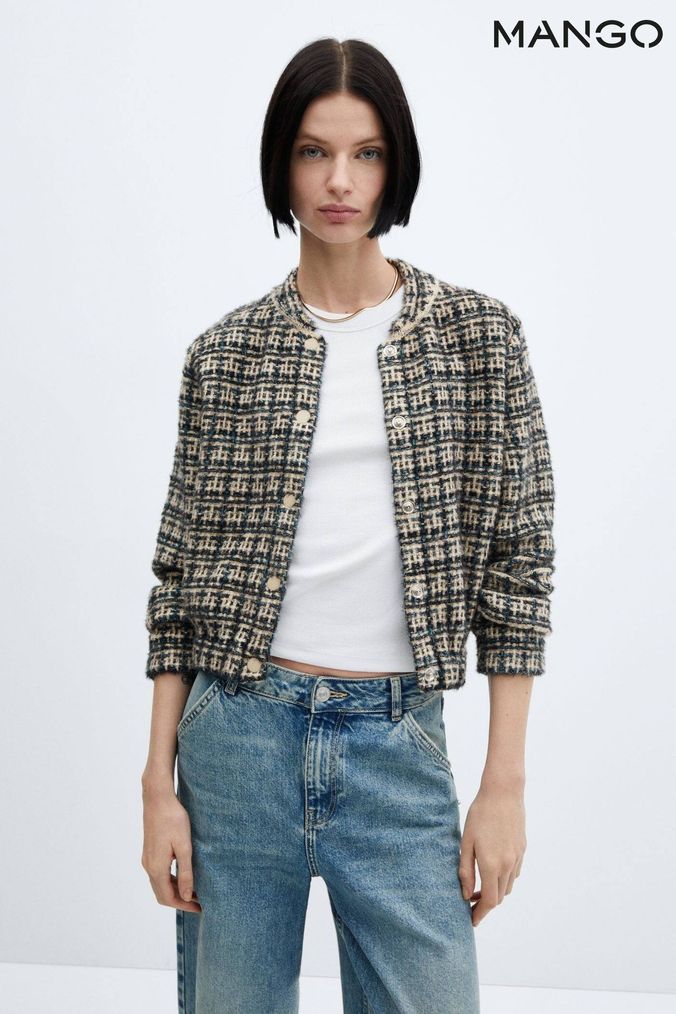 Next tweed jacket womens sale