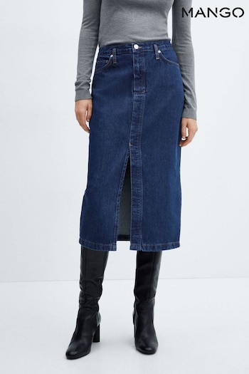Mango Denim Midi-Skirt (K97671) | £30
