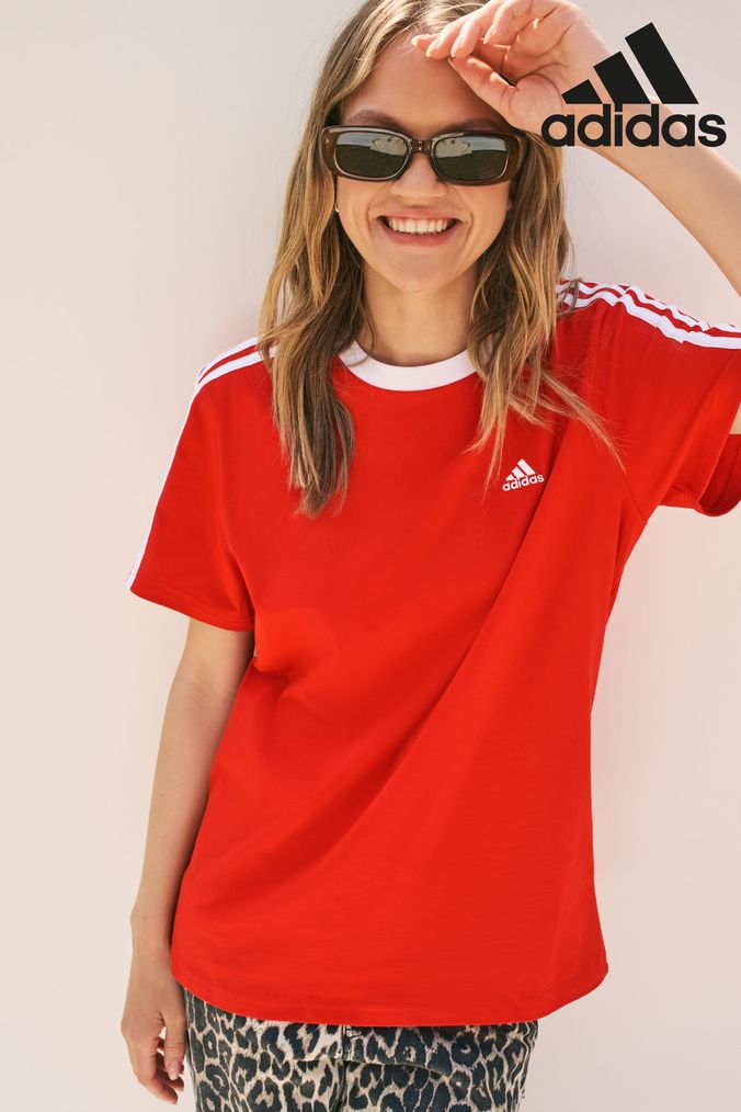 Red adidas outfits for girls on sale