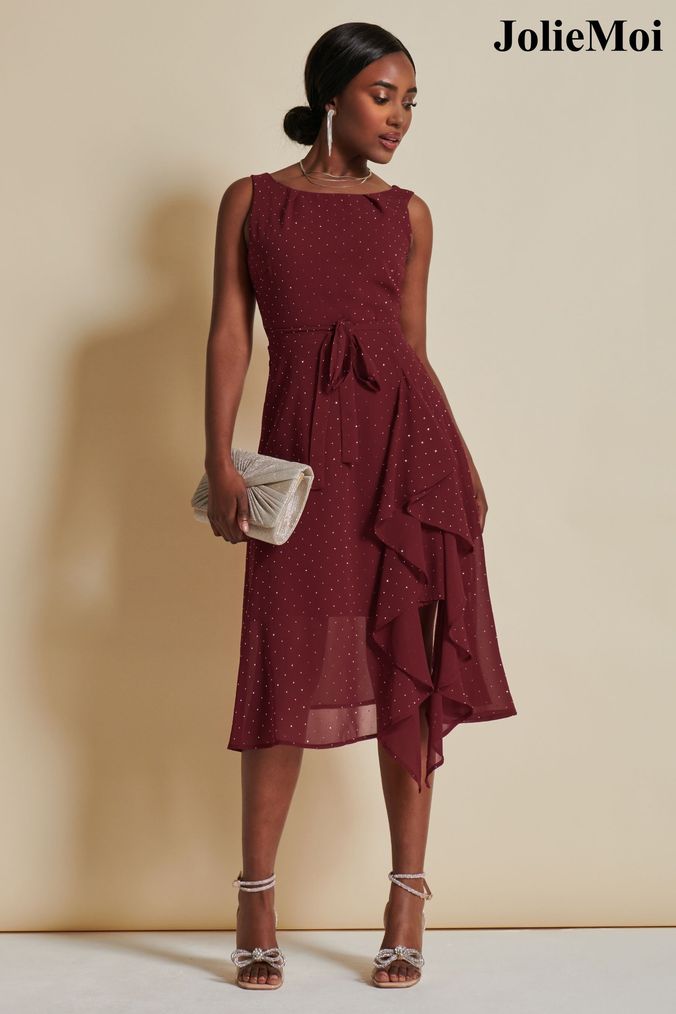 Next burgundy dress clearance