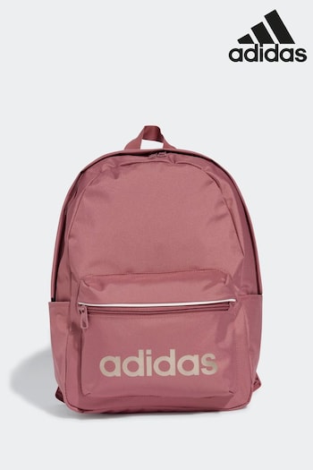 adidas Red Linear Essentials Backpack (K98224) | £25