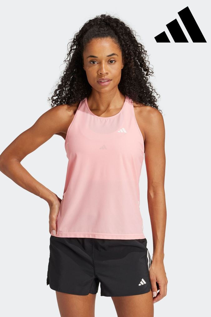Adidas pink courtset trainers top