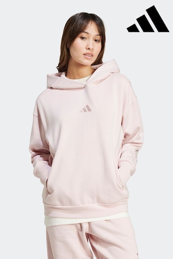 adidas Pink Boyfriend All Szn Hoodie (K98305) | £50