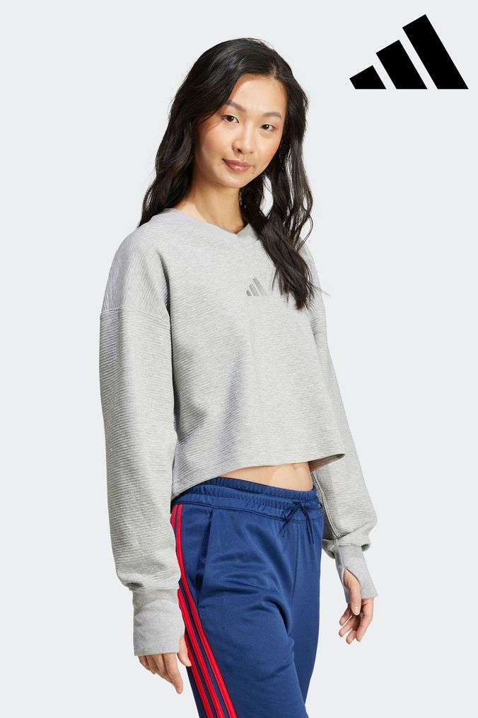 Buy Women s Sweat Tops 14 Grey Adidas Sweatshirtsandhoodies Online pink tubulars adidas gold Anatomia fmedShops