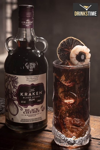 DrinksTime Kraken Black Cherry Madagascan Vanilla Rum (K98518) | £39