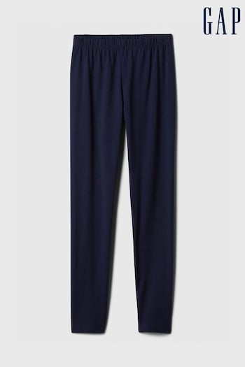 Gap Navy/Blue Stretch Jersey Leggings (K98627) | £10