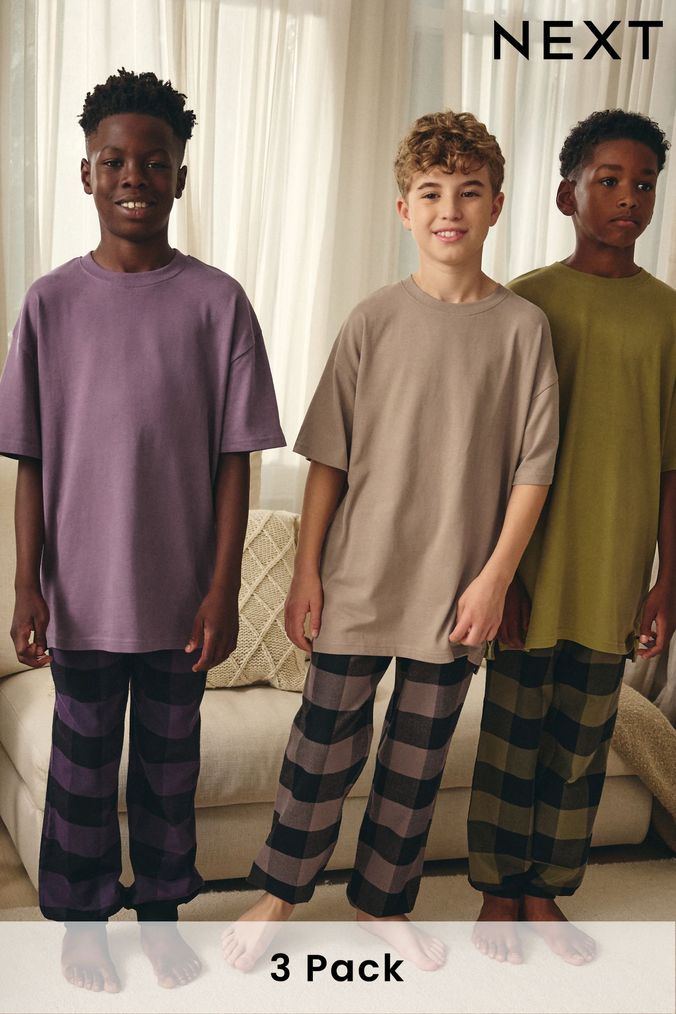 Short sleeve boy pajamas 2025