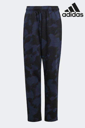 adidas Black Kids Future Icons Camo Printed Joggers (K99241) | £35