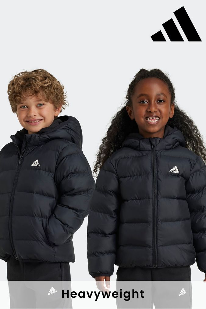 Adidas girls padded jacket new arrivals