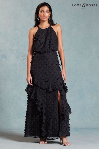 New Season: adidas Black Applique Floral Mini Dress (K99491) | £69