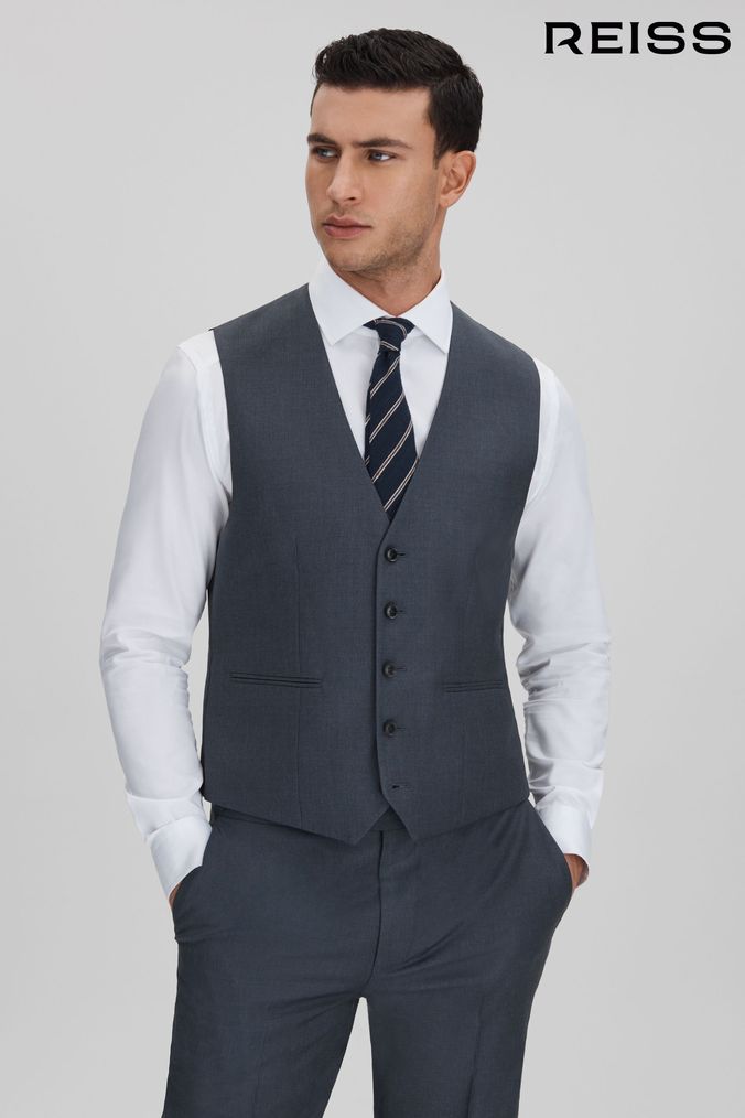 Mens casual waistcoats next 2025