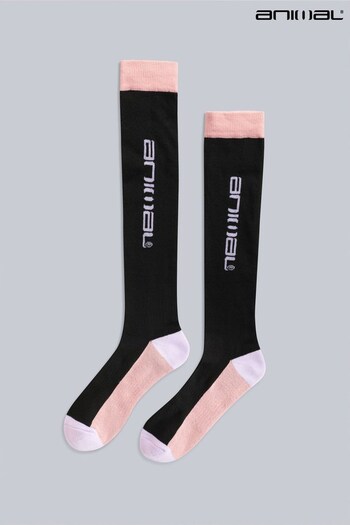 Animal Womens Drift Recycled Ski Black Socks (K99795) | £21