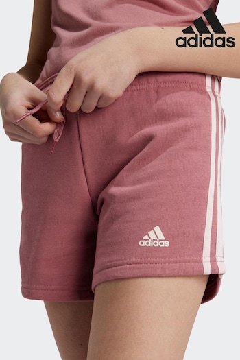 adidas Red Sportswear Essentials 3-Stripes Shorts (K99934) | £18