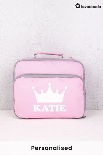 Personalised Crown Lunch Bag By Loveabode (KD4543) | £20