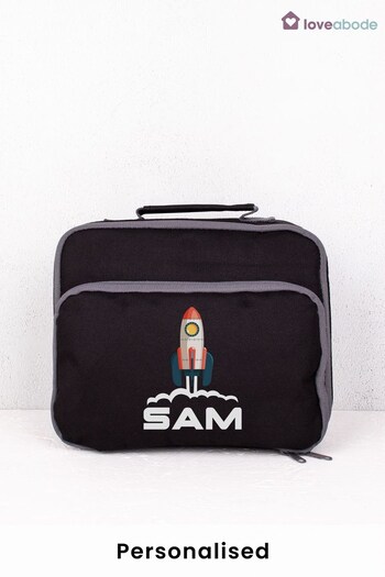 Personalised Rocket Lunch Bag By Loveabode (KD6824) | £20