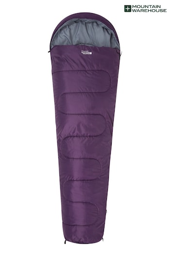 Mountain Warehouse Purple Basecamp 250 Sleeping Bag (L03962) | £23