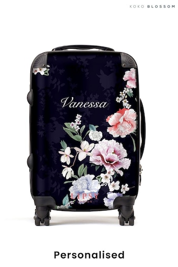 Personalised Lipsy  Naomi Floral Print  SuitCase By Koko Blossom (L05807) | £125 - £155