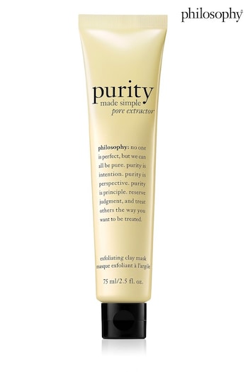 Philosophy Purity Made Simple Pore Extractor Clay Shock mask 75ml (L08613) | £29