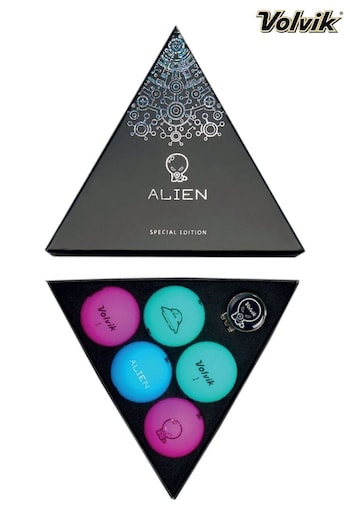 Volvik Purple Alien Golfball Pack (L11538) | £28