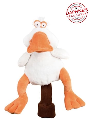 Daphnes Headcovers White Duck Golf Cover (L13127) | £32