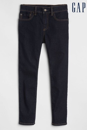 Gap Dark Wash Blue Skinny Jeans (L14431) | £30