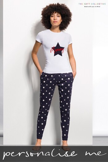 Personalised Womens Christmas Pyjamas by The Gift Collective (L16401) | £28
