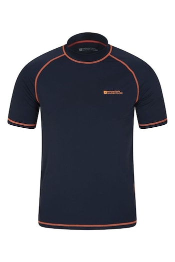 Mountain Warehouse Navy Mens UV Rash Vest (L16518) | £26