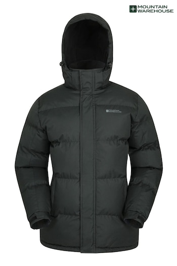 Mountain Warehouse Black Snow Mens Padded Jacket (L16777) | £62