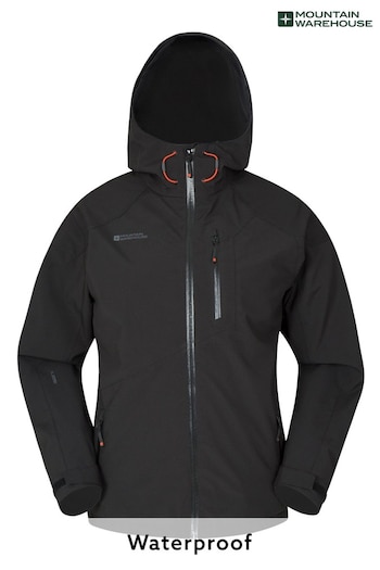 Mountain Warehouse Black Bachill Mens Waterproof Jacket (L17391) | £96