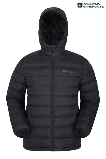 Mountain Warehouse Black Seasons Mens Padded Jacket (L17664) | £54