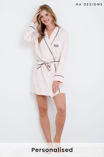 Personalised Sleep Dressing Gown By HA Design (L17920) | £45