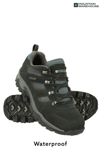 Mountain Warehouse Black Voyage Waterproof Mens Shoes (L18341) | £64
