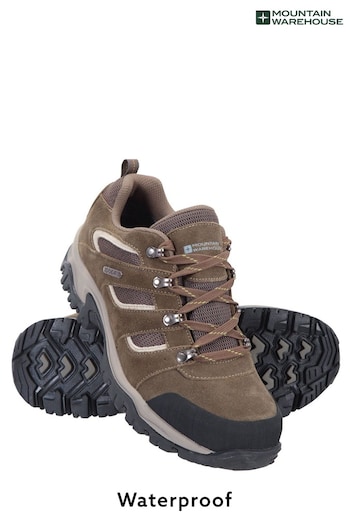 Mountain Warehouse Brown Voyage Waterproof Mens Shoes (L18348) | £64
