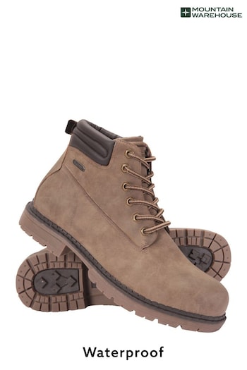 Mountain Warehouse Brown Gorge Winter Waterproof Mens Walking Boots (L18401) | £95