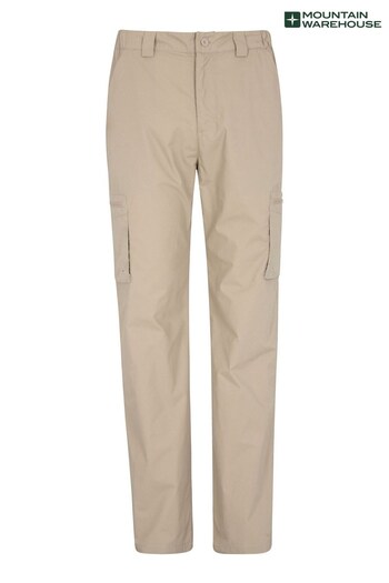 Mountain Warehouse Dark Beige Trek Li Mens Trousers (L18509) | £28