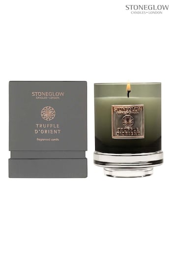 Stoneglow Clear Metallique Collection Truffle DOrient Tumbler Scented Candles (L20010) | £38