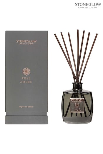 Stoneglow Metallique Collection Rose Ambre Reed Diffuser (L20042) | £42