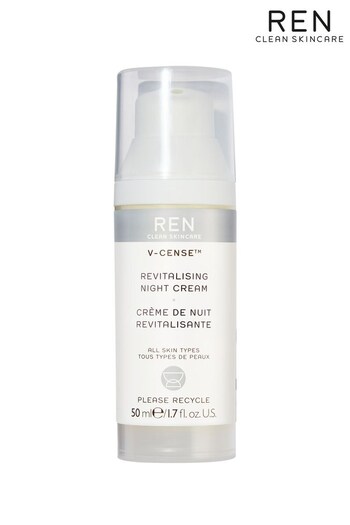 REN V-Cense Revitalising Night Cream (L23382) | £40