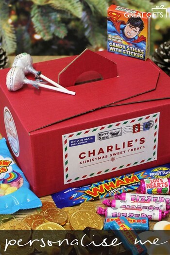 Personalised Santa's Sweet Box By Great Gifts (L26091) | £18