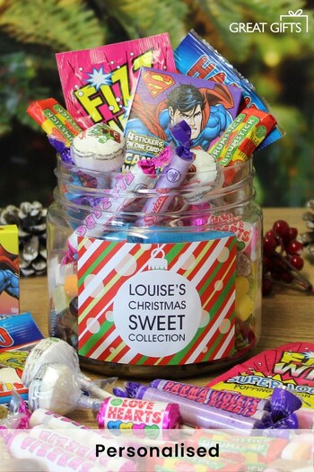 Personalised Christmas Taster Jar By Great Gifts (L26095) | £11