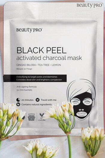 BeautyPro Black Peel Charcoal Cosmetea Mask (L26257) | £6