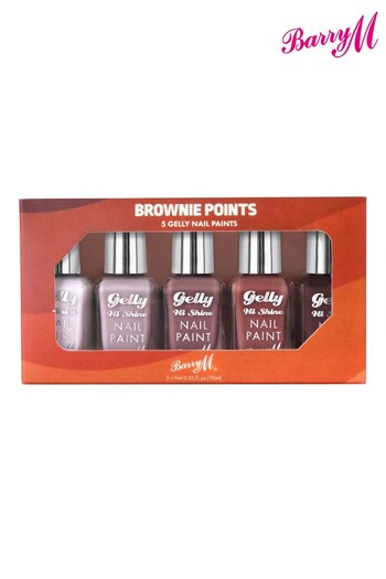 Barry M Brownie Points Nail Paint Gift Set (L26520) | £16