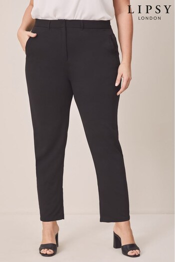 Lipsy Black Curve Smart Tapered Trouser (L29553) | £28