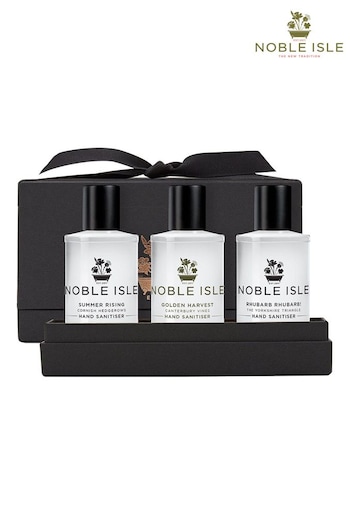 Noble Isle Hand Sanitiser Trio Gift Set 3 x 75 mls (L36087) | £25