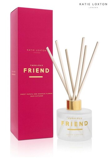 Katie Loxton Sentiment Reed Diffuser | Fabulous Friend | Sweet Papaya and Hibiscus Flower |100ml (L42309) | £20