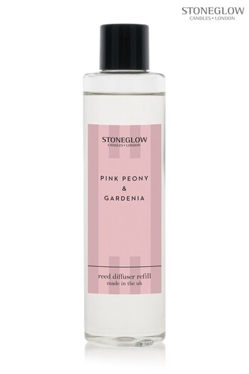 Stoneglow Clear Modern Classics Pink Peony and Gardenia Diffuser Refill 200ml (L43003) | £22