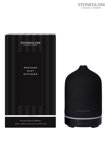 Stoneglow Modern Classics Perfume Mist Diffuser Black (L43207) | £65