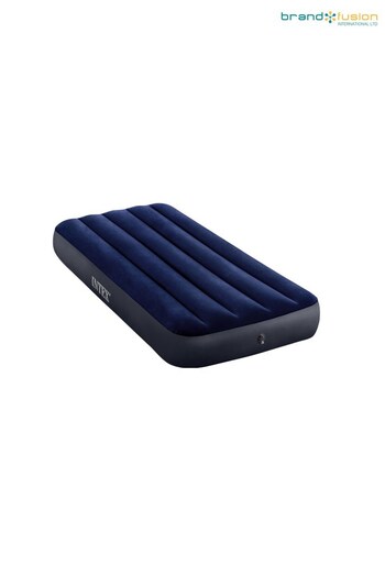Brand Fusion Blue Intex Wave Beam Camping Inflatable Single Airbed (L51525) | £25