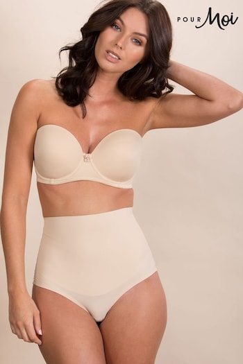 Pour Moi Neutral Definitions Shaping Tummy Control Thong (L65268) | £16